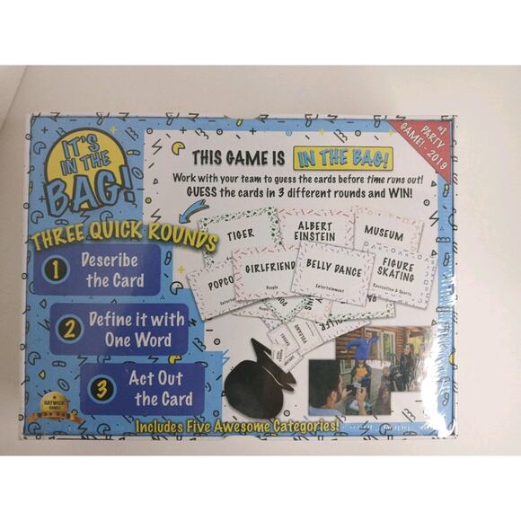 It's In The Bag! The Quick Witted Party Game Gatwick Games 4+ Players New Sealed - Picture 2 of 4